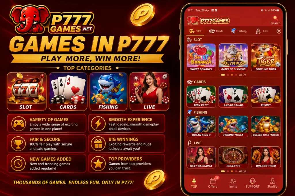 Games in P777
